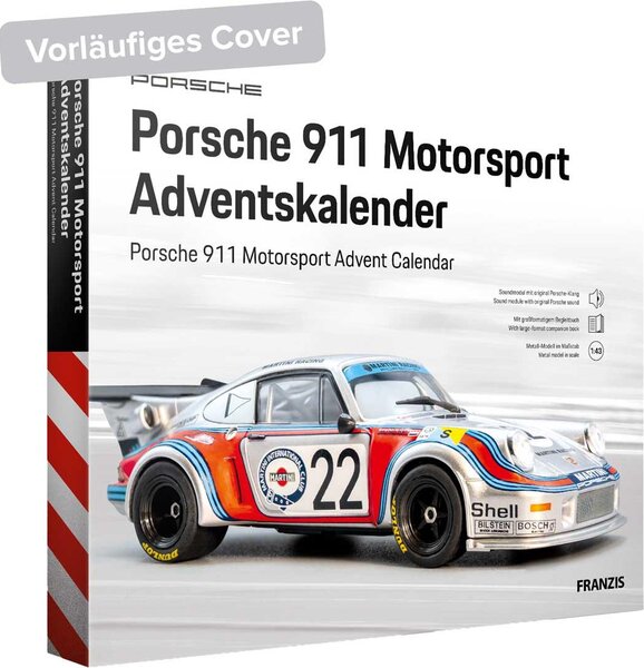 Calendario dell'Avvento Franzis Porsche 911