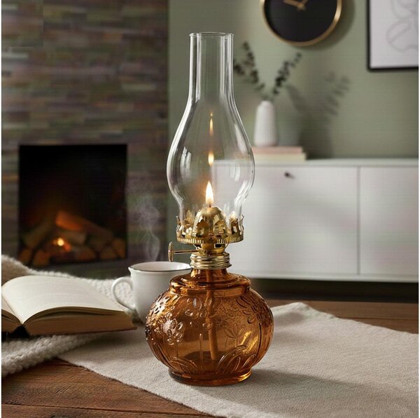 Brilagi - Lampada a petrolio MERLIN arancione