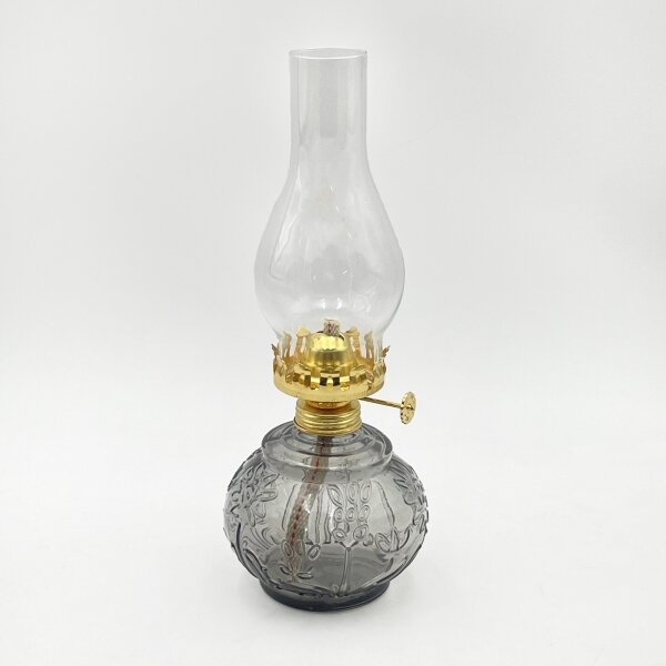 Brilagi - Lampada a petrolio MERLIN, colore fumo/grigio