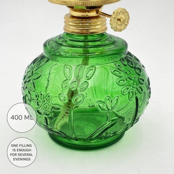 Brilagi - Lampada a petrolio MERLIN verde