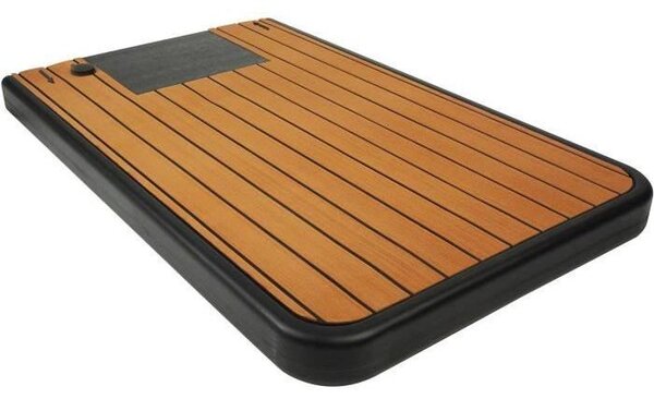 Supporto per doccia solare UBBINK  Riserva d'acqua da 20 litri  Teak