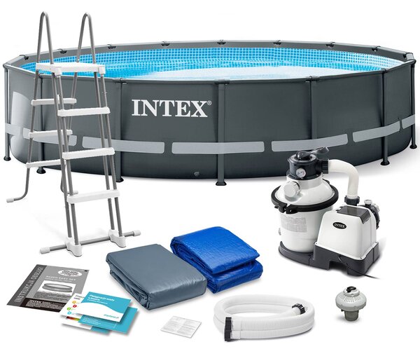 732 x 132 cm 11in1 INTEX 26340 telaio da giardino piscina