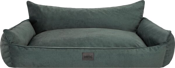 Cuccia per cani, cestino per cani, divanetto per cani, cuscino per cani, lettino per animali, posto letto, materasso per cani, lavabile - Joker - 64 x 49 cm [Taglia: L] - Verde Fancy