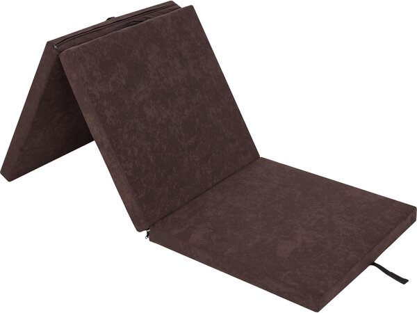 Materasso pieghevole BEN - 180×65 cm - pieghevole, rivestimento lavabile, materasso in schiuma rigida, tessuto Aloba, letto per ospiti e tappetino yoga | Pillowprim