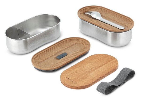 Portapranzo con scomparti Bento – Black + Blum