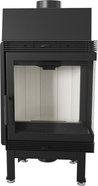 Inserto camino in acciaio KRATKI BLANKA destro 8 kW Ø 160