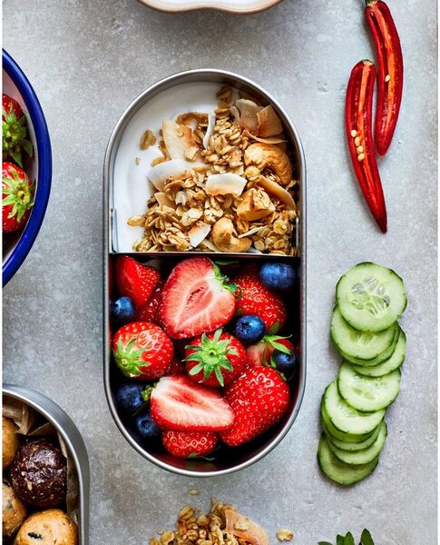 Portapranzo con scomparti Bento – Black + Blum
