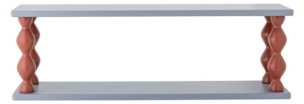 Mensola per bambini blu con ripiani multipli 80 cm Bibiola – Bloomingville Mini