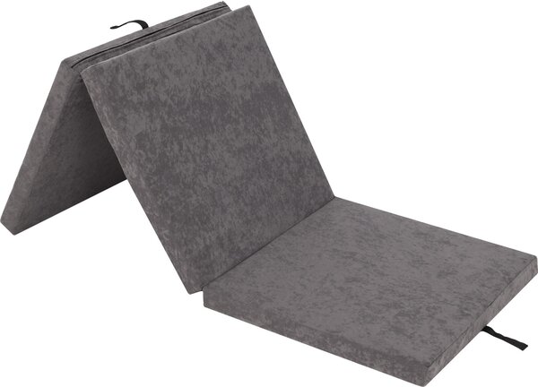 Materasso pieghevole BEN - 180×65 cm - pieghevole, rivestimento lavabile, materasso in schiuma rigida, tessuto Aloba, letto per ospiti e tappetino yoga | Pillowprim