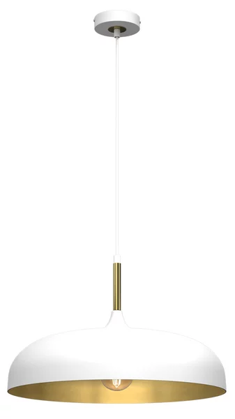 Lincoln bianco/oro luce a sospensione 1Xe27 45Cm luce a soffitto lampada a soffitto luce a sospensione