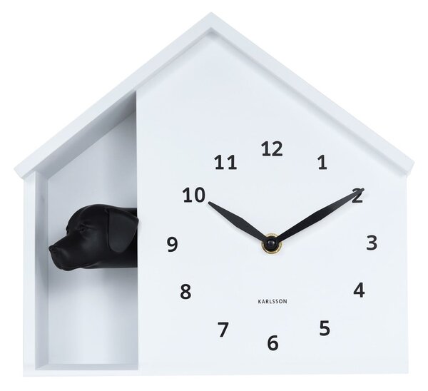 Orologio da parete Peeking Doggy – Karlsson