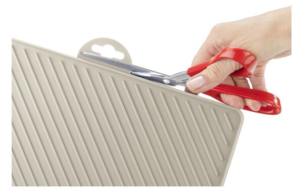 Tappetino scolapiatti beige in plastica 34x40 cm Nelia – Wenko
