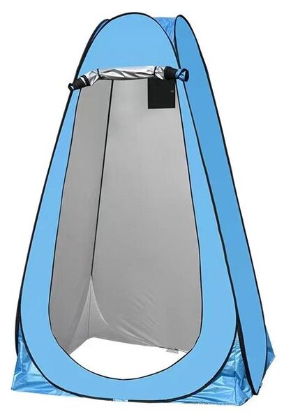 Tenda doccia 1L azzurra