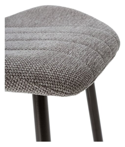 Set di 2 sgabelli da bar grigi (altezza seduta 65 cm) Muli - Marckeric