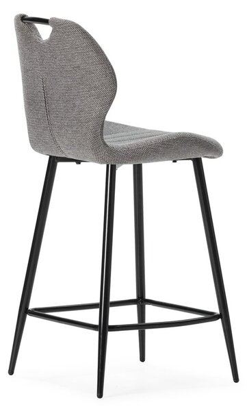 Set di 2 sgabelli da bar grigi (altezza seduta 65 cm) Muli - Marckeric