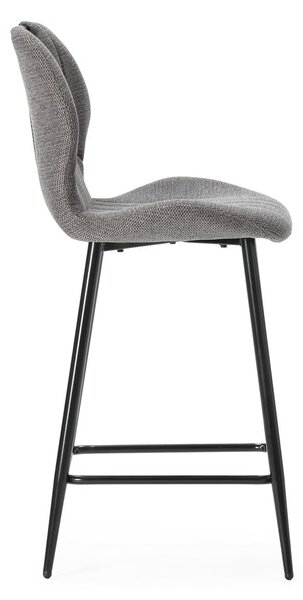 Set di 2 sgabelli da bar grigi (altezza seduta 65 cm) Muli - Marckeric
