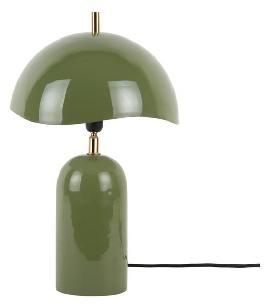 Lampada da tavolo verde scuro (altezza totale 41 cm) Querido – Leitmotiv