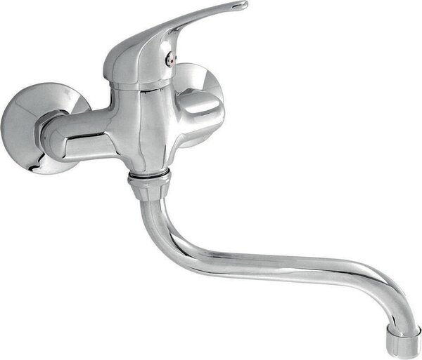 Miscelatore per lavello 100 mm Titania Iris cromato 92074/T,0