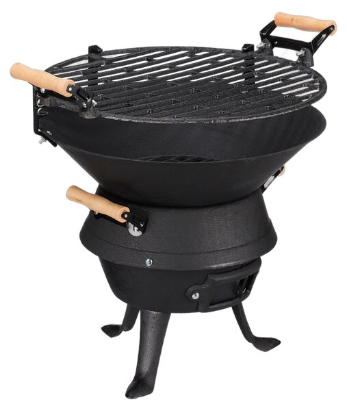 Relaxdays Botte da barbecue a carbone 45,0 x 36,0 x 40,0 cm