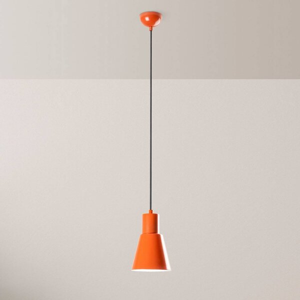 Opviq Lampada a sospensione Konikkem, dimmerabile, Giallo / Arancione, Soggiorno / Sala da pranzo, Metallo, Giovanile, Lampada a sospensione