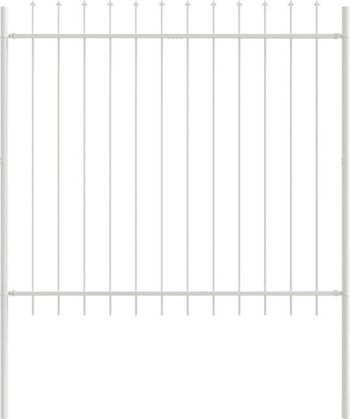 Recinzione per Giardino Woerden Bianco 1,7 x 1,5 m
