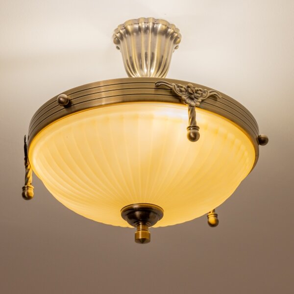 BRILAGI - Lampadario a sospensione con supporto rigido CLASSIC 3xE14/60W/230V ottone