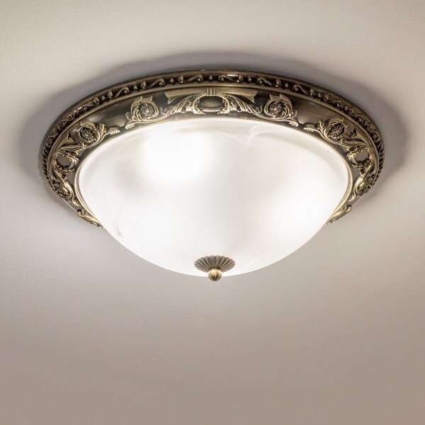 BRILAGI - Plafoniera CLASSIC 3xE27/60W/230V ottone