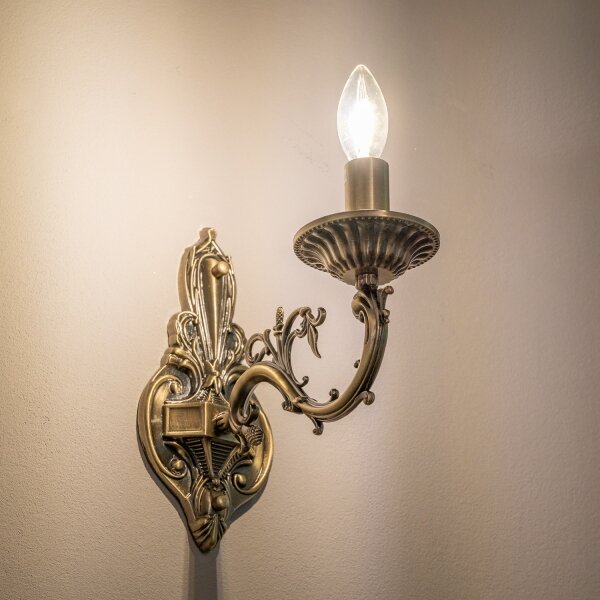 BRILAGI - Lampada da parete CLASSIC 1xE14/10W/230V in ottone