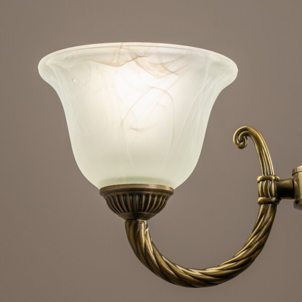 BRILAGI - Lampadario a catena CLASSIC 6xE14/10W/230V in ottone