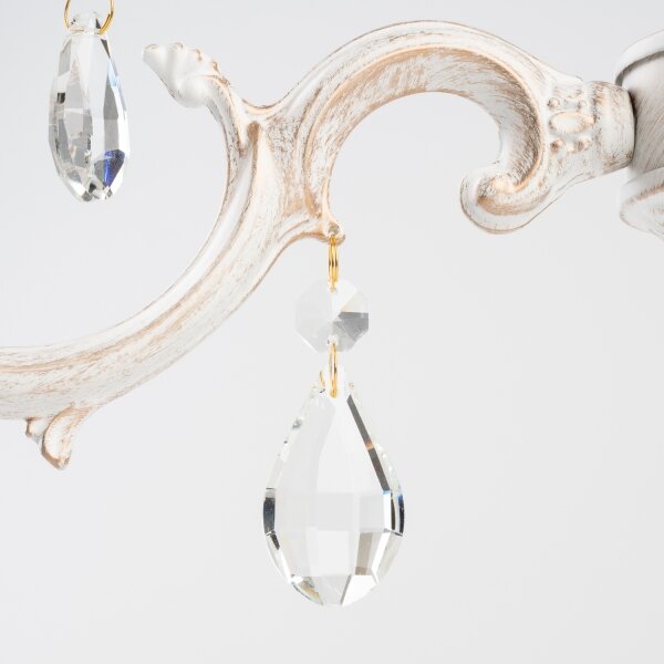 BRILAGI - Lampadario a catena CLASSIC 3xE14/10W/230V crema/patina