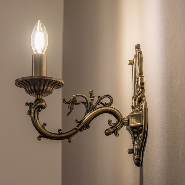BRILAGI - Lampada da parete CLASSIC 1xE14/10W/230V in ottone