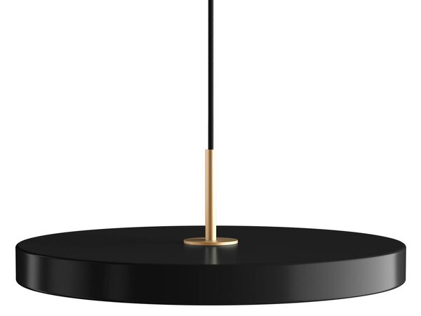 UMAGE Lampada a sospensione Asteria Plus Medium, dimmerabile, Nero, Soggiorno / Sala da pranzo, Metallo, Design, Lampada a sospensione