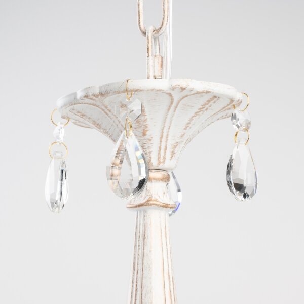 BRILAGI - Lampadario a catena CLASSIC 3xE14/10W/230V crema/patina
