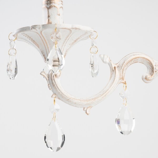 BRILAGI - Lampadario a catena CLASSIC 3xE14/10W/230V crema/patina