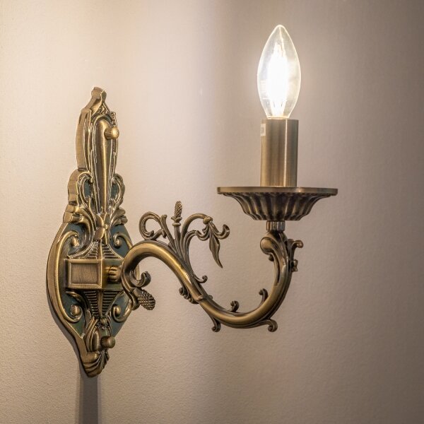 BRILAGI - Lampada da parete CLASSIC 1xE14/10W/230V in ottone
