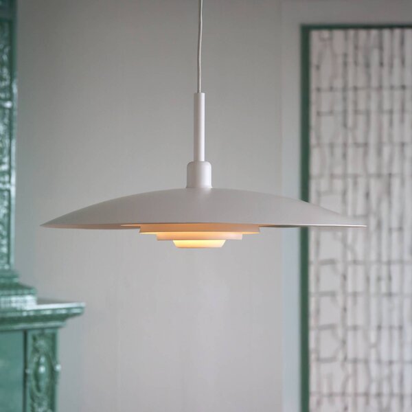 Markslöjd Lampada a sospensione Piny, Bianco / Opale, Soggiorno / Sala da pranzo, Metallo, Moderno, Lampada a sospensione