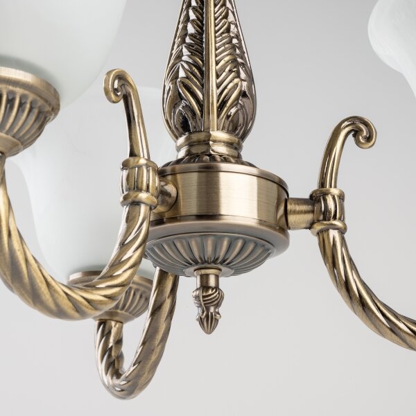BRILAGI - Lampadario a catena CLASSIC 3xE14/10W/230V ottone