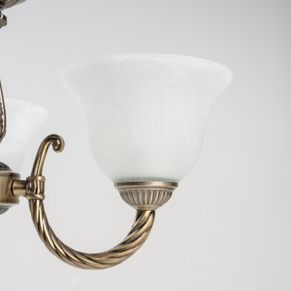 BRILAGI - Lampadario a catena CLASSIC 3xE14/10W/230V ottone