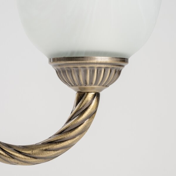 BRILAGI - Lampadario a catena CLASSIC 3xE14/10W/230V ottone