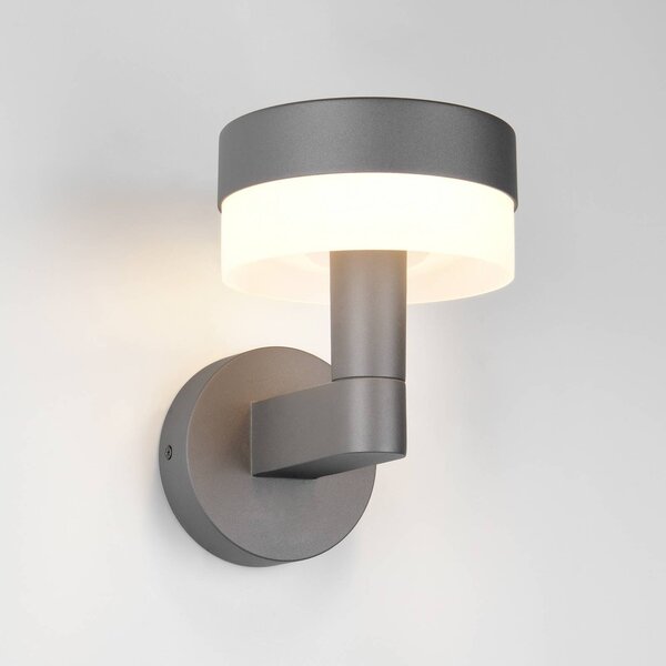 Trio Lighting Applique da esterni a LED Mackenzie, Nero, Alluminio, Moderno, Applique LED da esterni