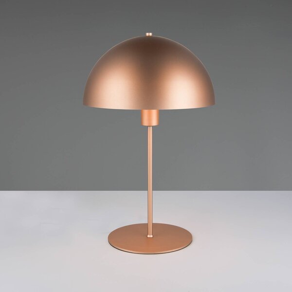 Trio Lighting Lampada da tavolo Nola, Marrone / Ruggine, Soggiorno / Sala da pranzo, Metallo, Scandinavo, Lampada da tavolo