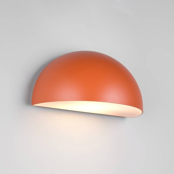 Trio Lighting Applique da esterni Maas, dimmerabile, Giallo / Arancione, Alluminio, Scandinavo, Applique da esterni