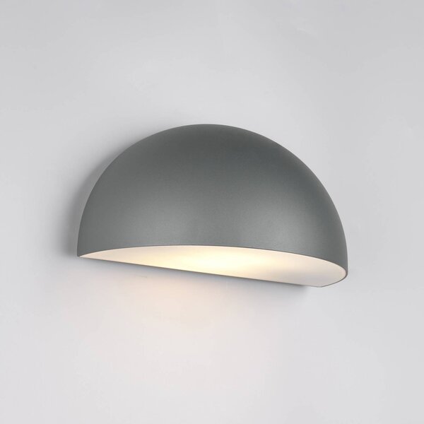 Trio Lighting Applique da esterni Maas, dimmerabile, Nero, Alluminio, Scandinavo, Applique da esterni