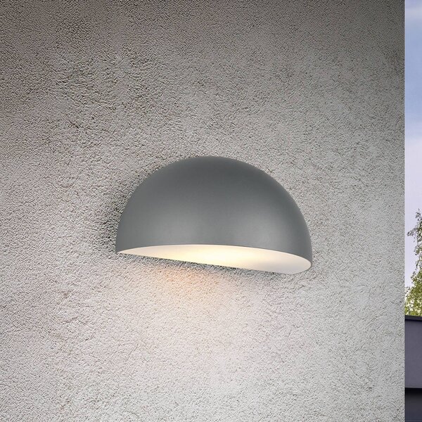 Trio Lighting Applique da esterni Maas, dimmerabile, Nero, Alluminio, Scandinavo, Applique da esterni