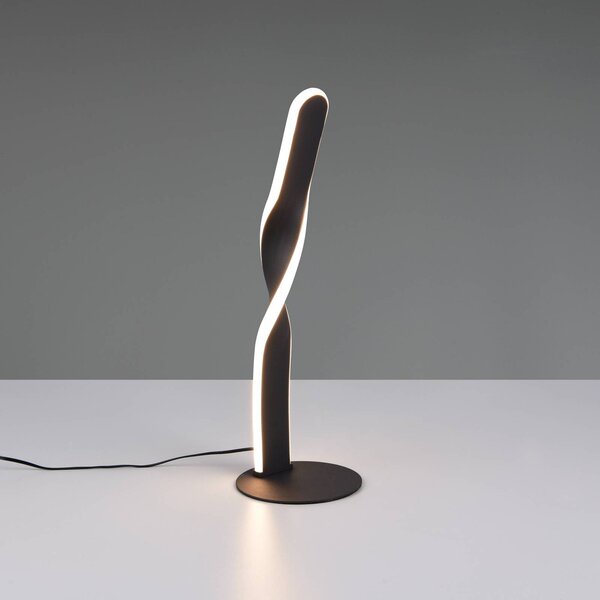 Reality Leuchten Lampada da tavolo a LED Ginko, Nero, Soggiorno / Sala da pranzo, Metallo, Moderno, Lampada da tavolo LED