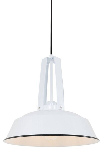 Steinhauer Lampada a sospensione Eden, dimmerabile, Bianco / Opale, Cucina, Metallo, Vintage, Lampada a sospensione