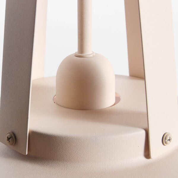Steinhauer Lampada a sospensione Eden, dimmerabile, Crema / Ambra, Cucina, Metallo, Vintage, Lampada a sospensione