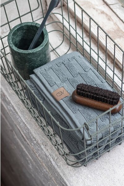 Portaspazzolini in marmo in verde scuro Marble - Mette Ditmer Denmark