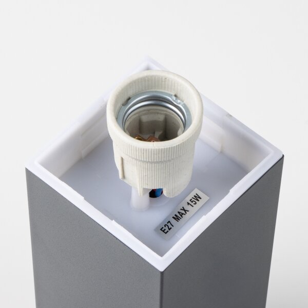 Brilagi - Lampada da esterno NOVA 1xE27/15W/230V 40 cm IP44 antracite