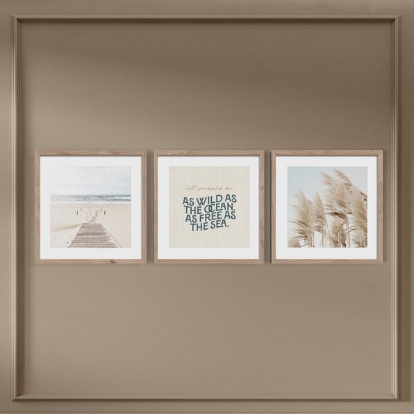 Set di dipinti 3 pz 30x40 cm Seaside – Styler